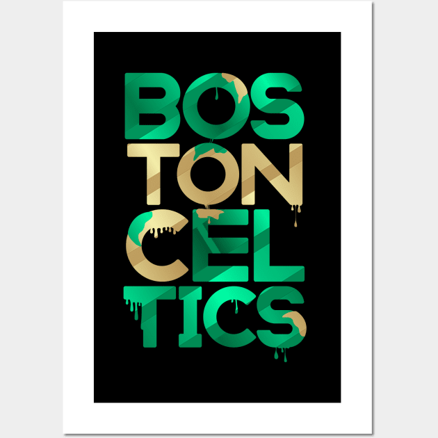 Boston Celtics Wall Art by slawisa